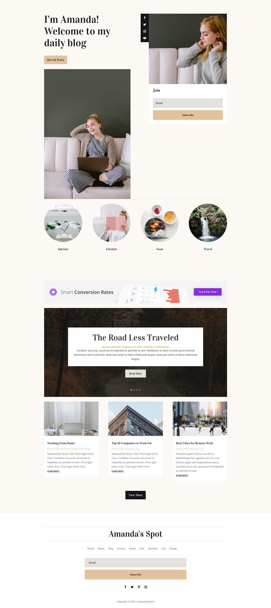 Blogger - Divi-image