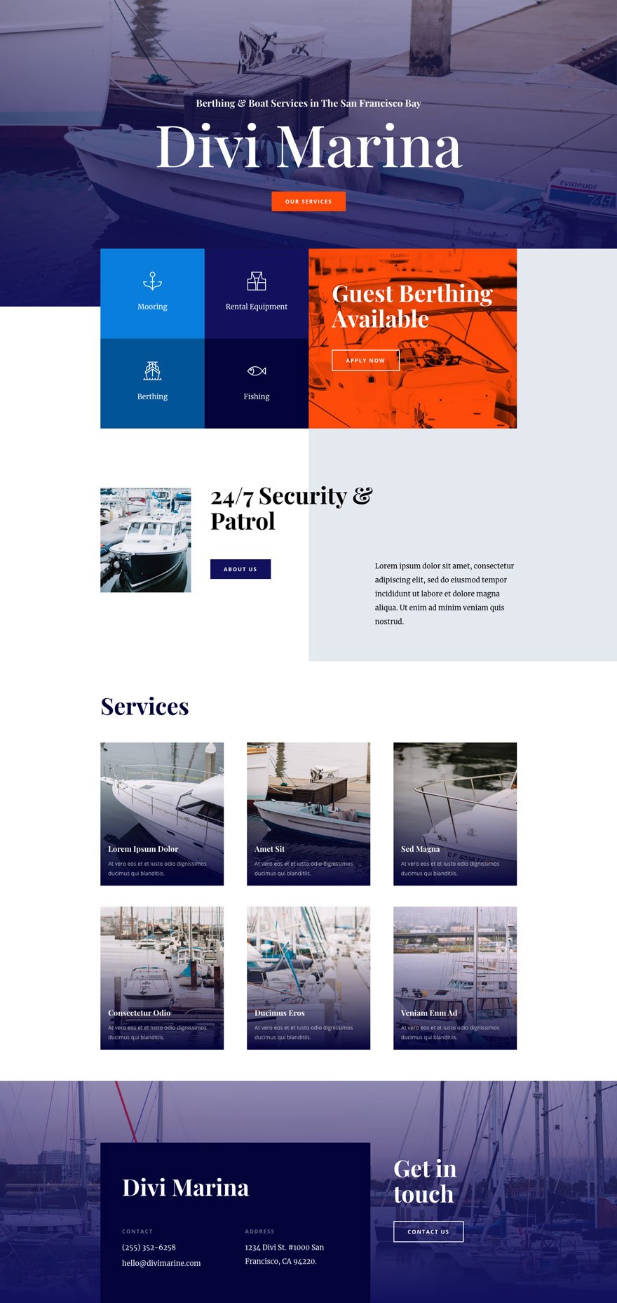 Jachthaven - Divi-image