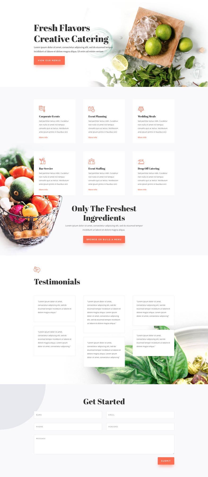 Voedselcatering - Divi-image