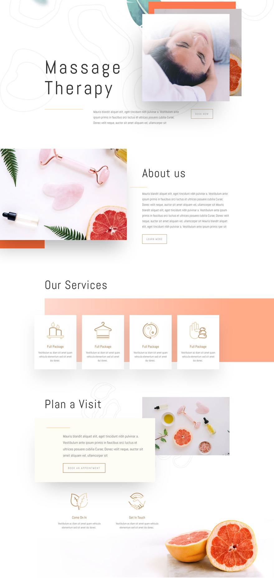 Massage Therapie - Divi-image