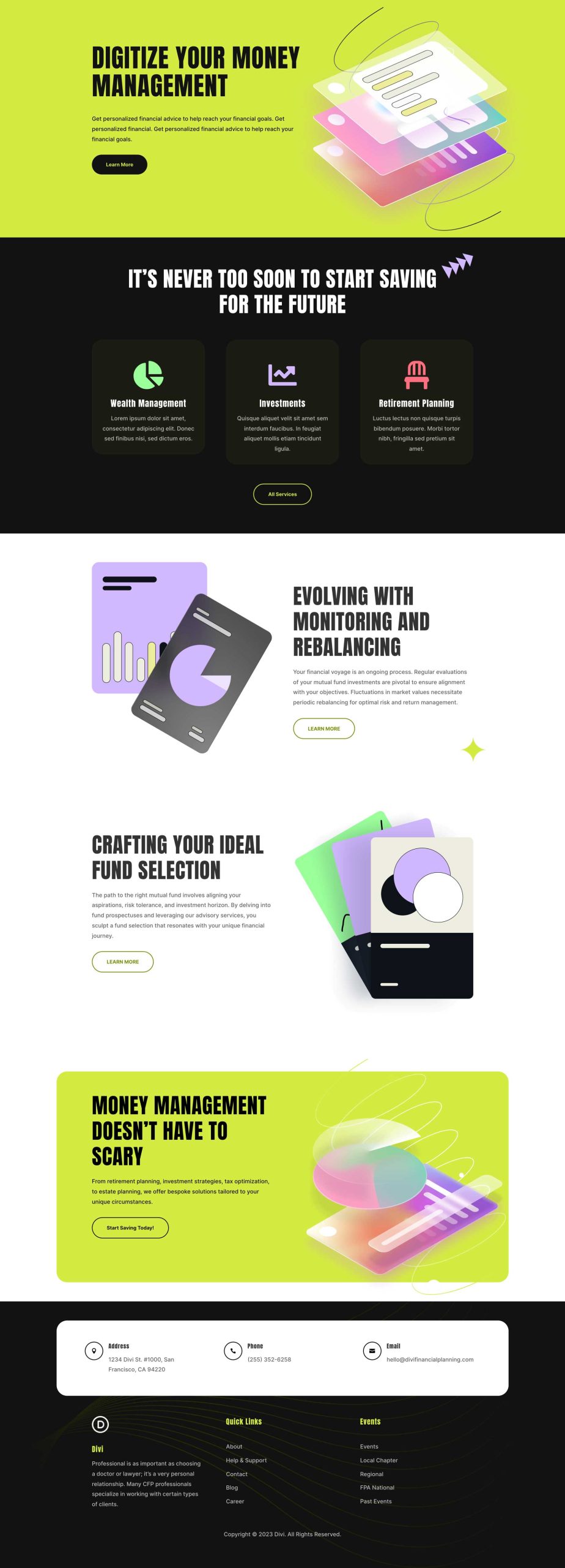 Financiële Planning - Divi-image