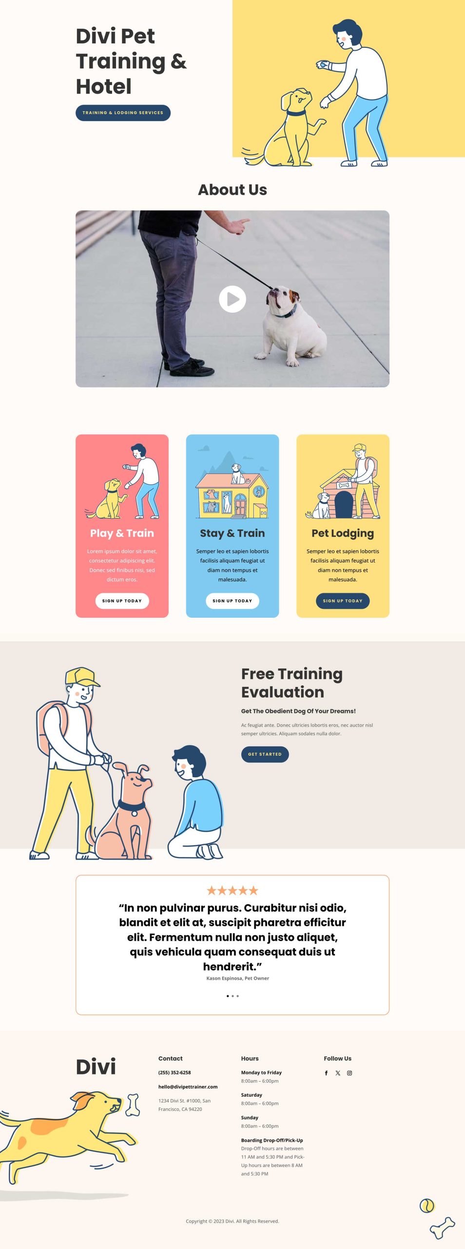 Huisdierentrainer - Divi-image